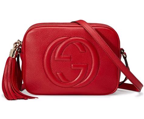 red gucci cross body|genuine Gucci crossbody bags.